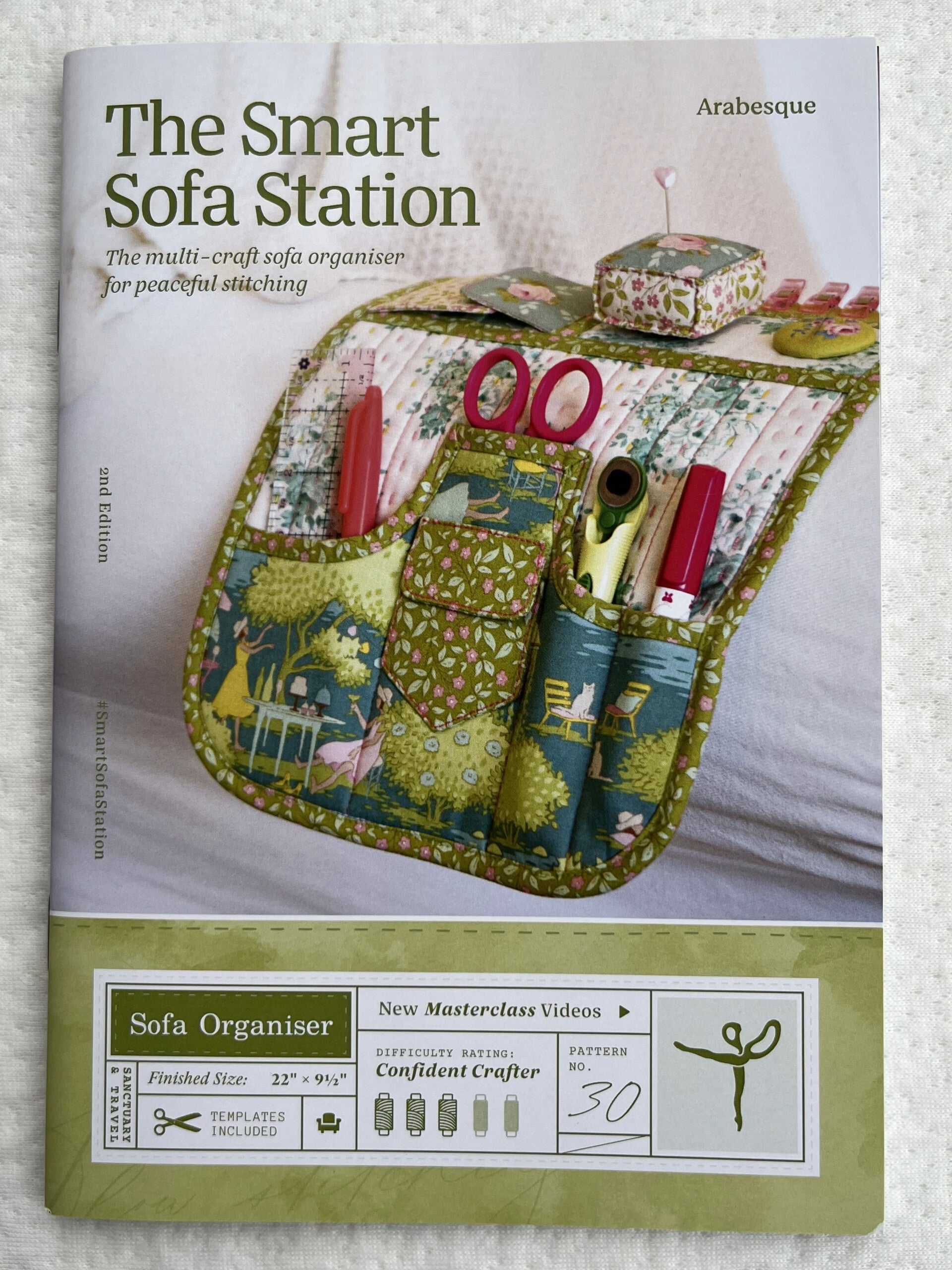 Smart Sofa Station – Arabesque Scissors Sewing Pattern