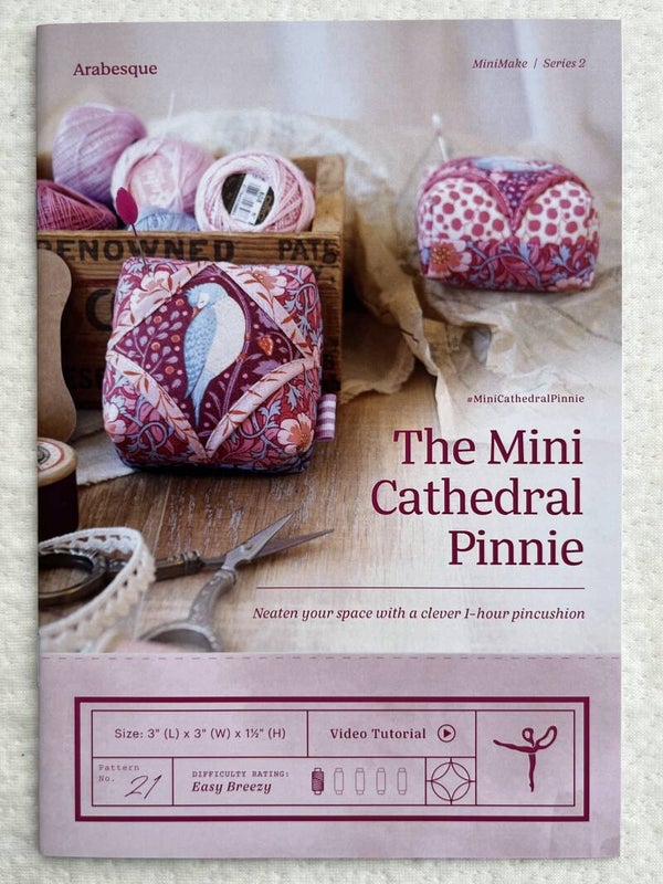 Mini Cathedral Pinnie – Arabesque Scissors Sewing Pattern