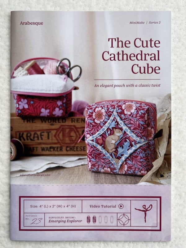 Cute Cathedral Cube – Arabesque Scissors Sewing Pattern