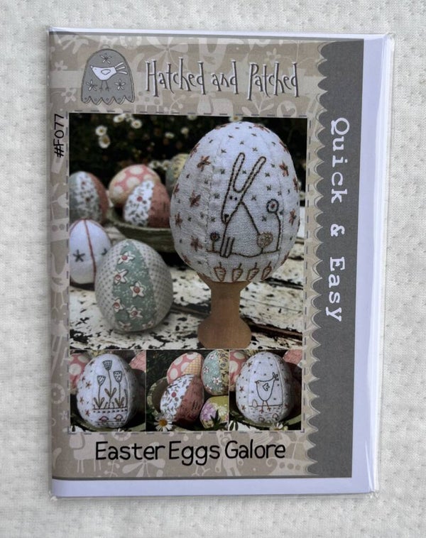 Easter Eggs Galore – Hatched and Patched Sewing Pattern