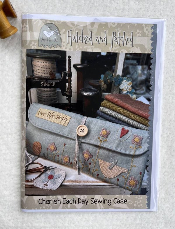 Cherish Each Day Sewing Case – Hatched and Patched Sewing Pattern