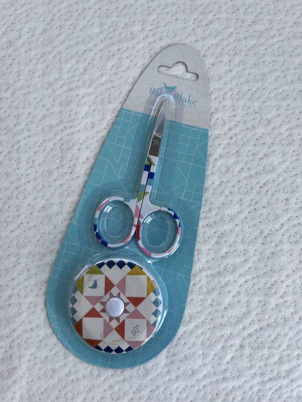 Riley Blake Designs Scissor and Tape Measure Duo