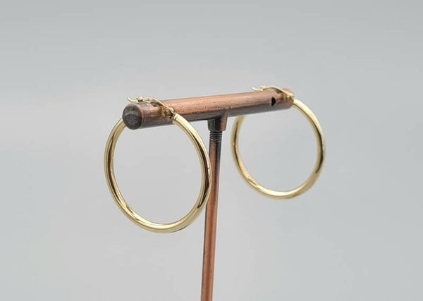 Gouden vintage oorbellen. 2022/556