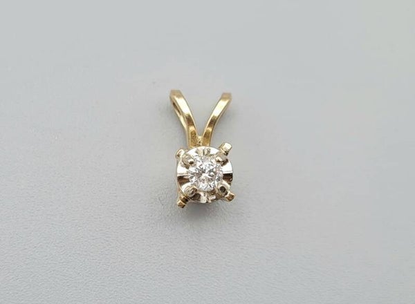 Vintage hanger met diamant. 2022/945.