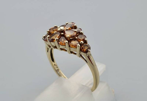 Vintage ring met edelsteen citrien. 2023/11