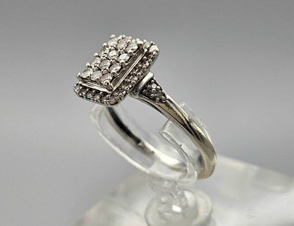 Vintage ring met diamanten Ca: 0.65. ct. 2024/474.