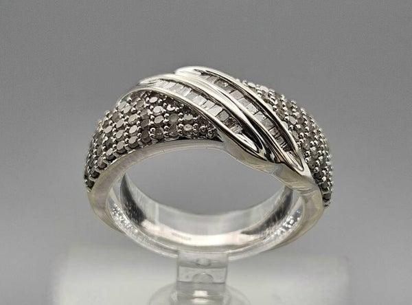 Vintage ring met diamanten Ca: 1.00 ct. 2024/579.