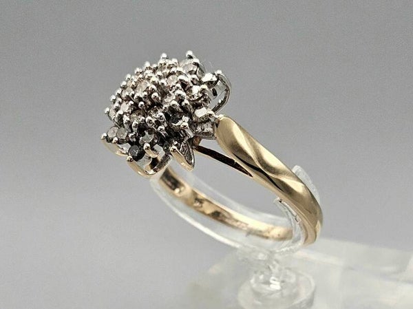 Vintage bi-color ring met diamanten Ca: 1.00 ct. 2024/641