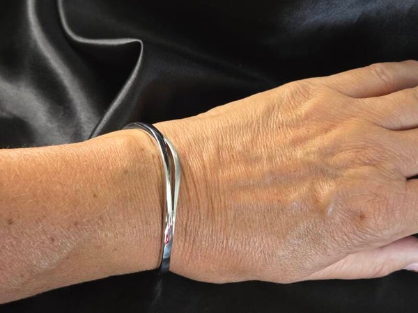 Zilveren Design Slavenarmband. 2026/490