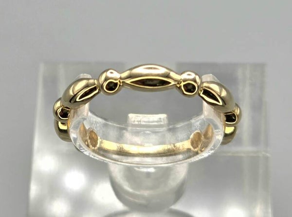 Vintage fantasie bolletjes ring. 2026/634
