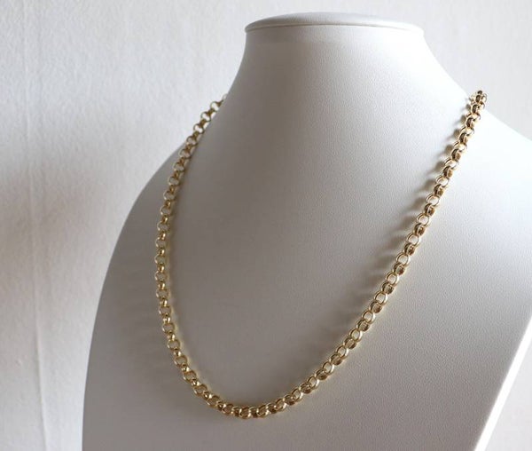 14 Karaat. Gouden jasseron collier. Nr: 19/A464