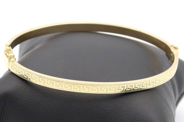 14 Karaat. Gouden slavenarmband in prachtig design. Nr: 2020/55.
