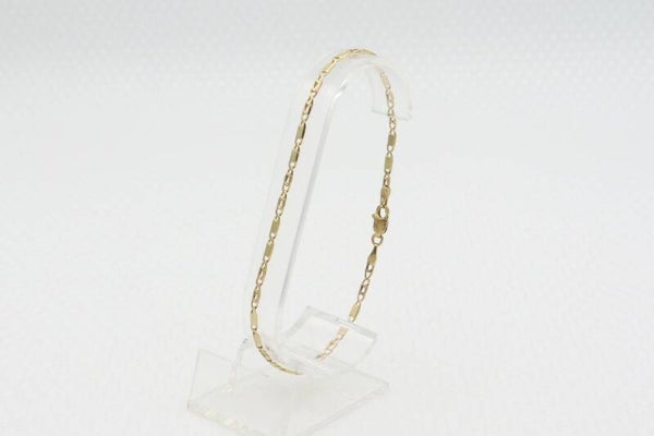 Gouden vintage schakel armband. Nr: 2021/270