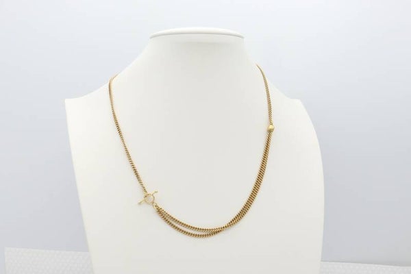 14 Karaat. Gouden verstelbare  vintage ketting. Nr: 2020/352.