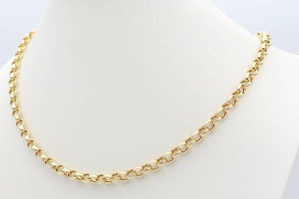 14 Karaat. Gouden jasseron collier. Nr: 2020/479.