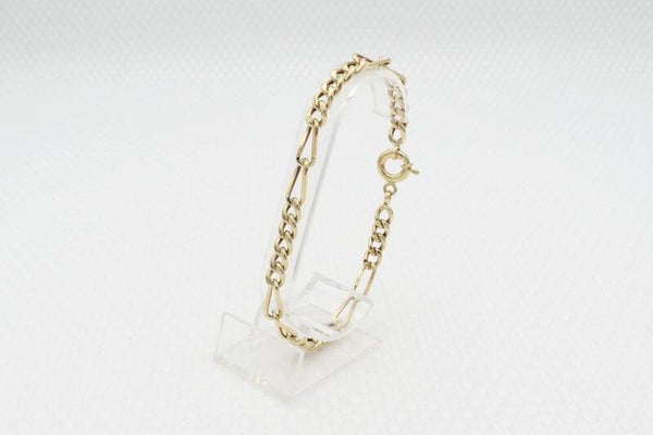 Gouden schakel armband. 2020/780.