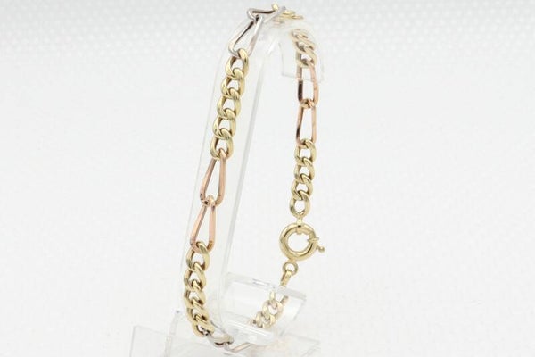 Gouden Tri-color armband. 2020/906.