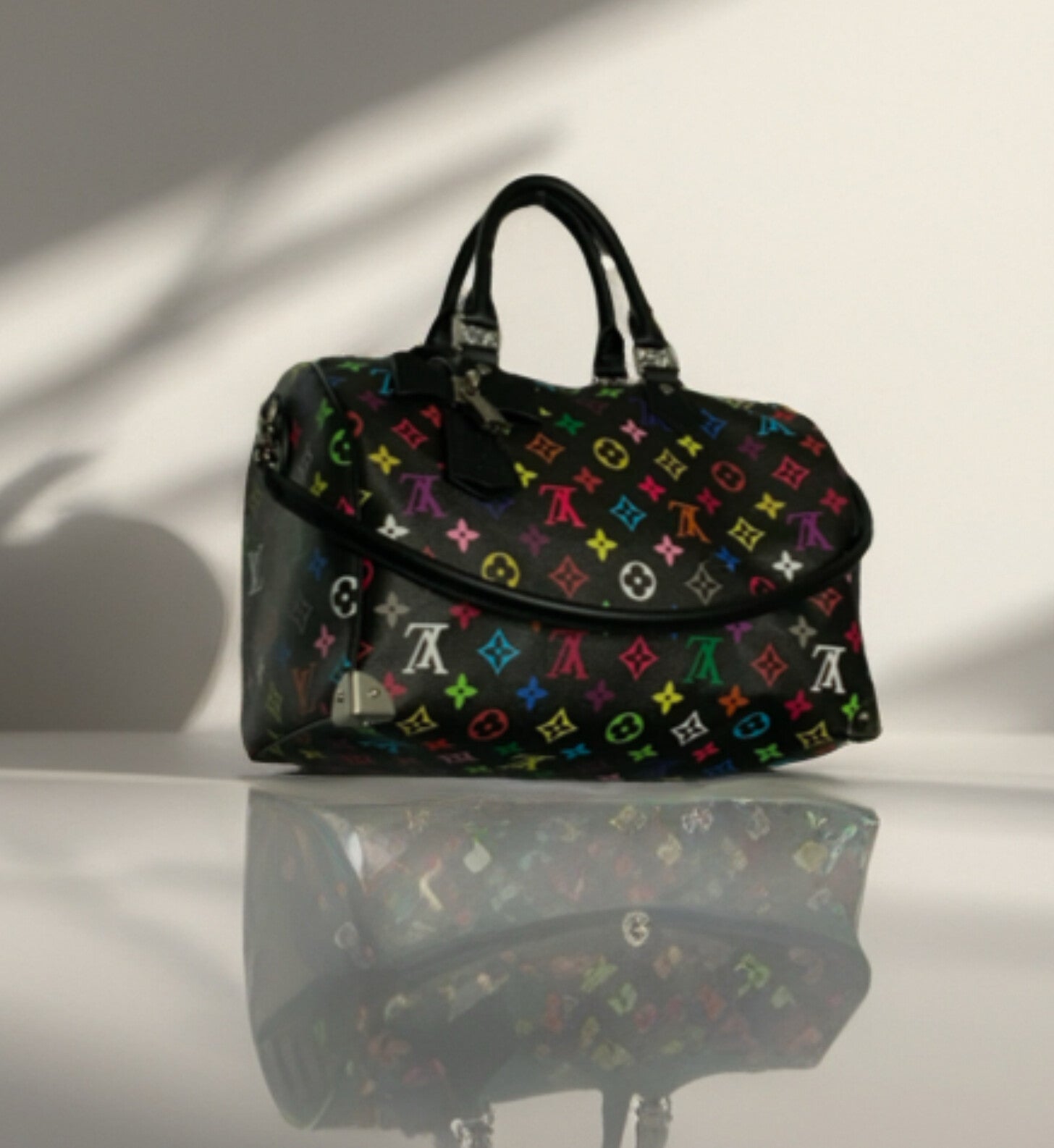 Black Colorful Speedy 35