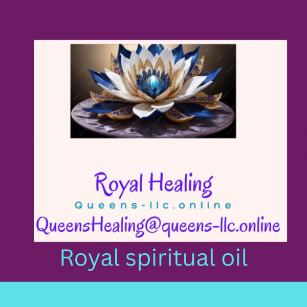 Royal Spiritual Growth Oil 2oz dropper bottle