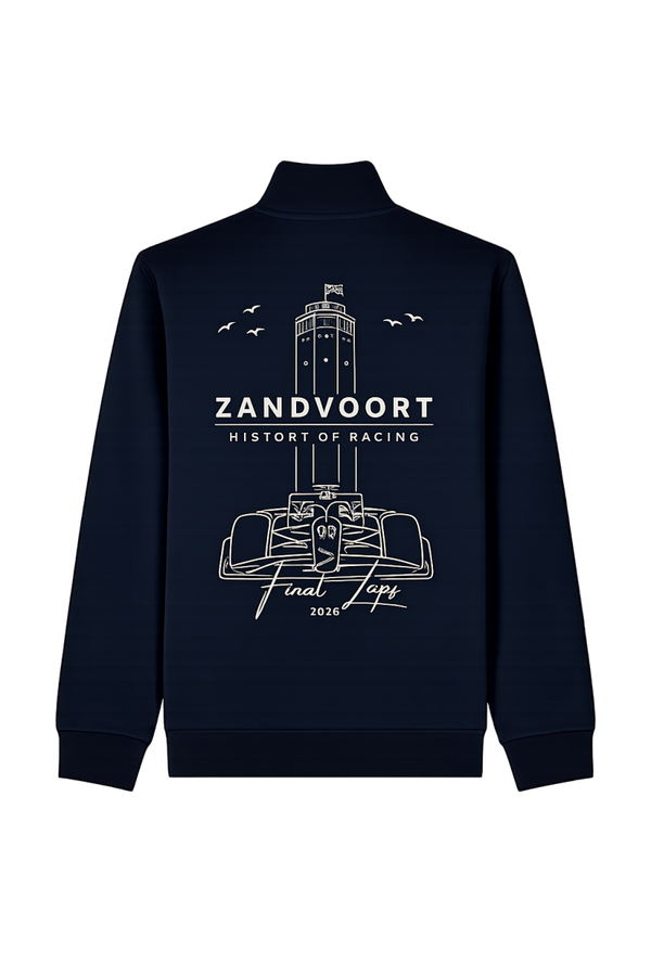 Zandvoort History of Racing Vest | Final Laps Navy & White