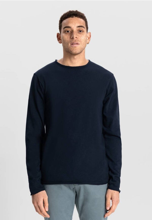 Dstrezzed Newman Heavy Slub Jersey | 220018.649 | Navy