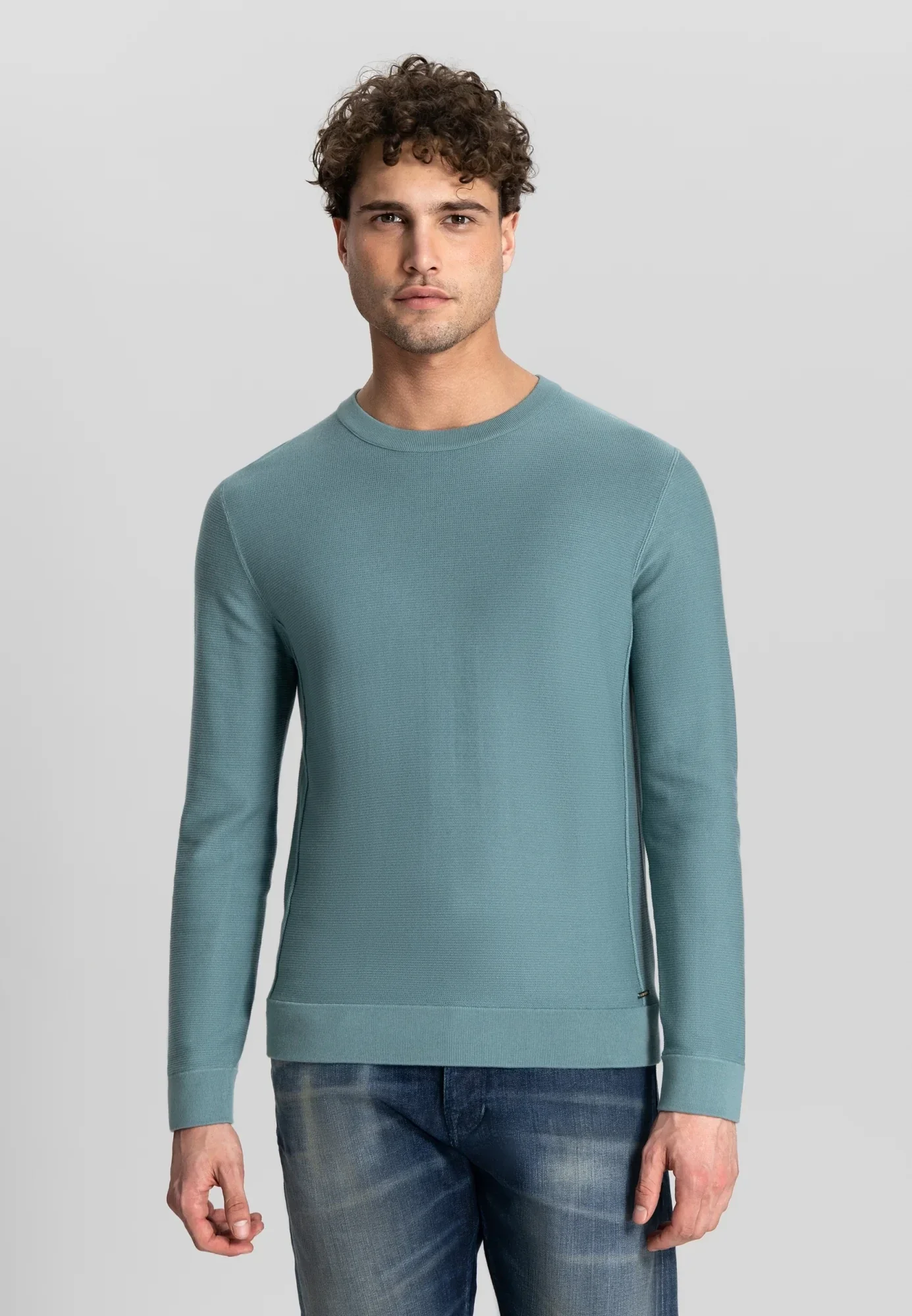 Dstrezzed Ivar Crew | 405628.507 | Iron Green