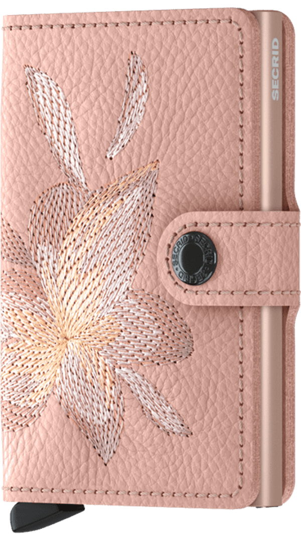 Secrid Miniwallet Stitch Magnolia Rose