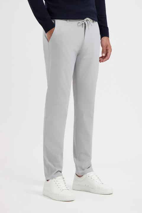 North84 travelbroek voor mannen | 8414.2010 | Light Grey