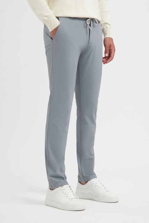 North84 travelbroek voor mannen | 8414.2010 | Medium Grey