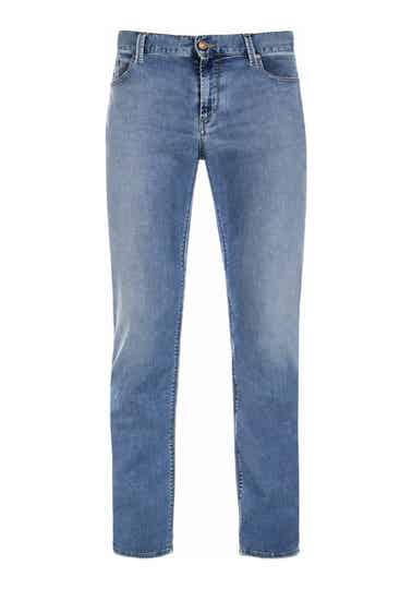 Alberto jeans regular fit blauw Z100120