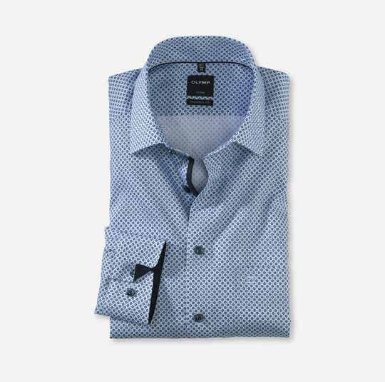 Olymp overhemd blauw Z80109