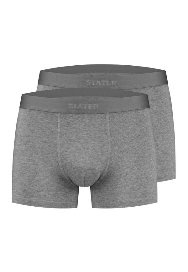 Slater Boxershorts Bamboo | 2 Pack Grey