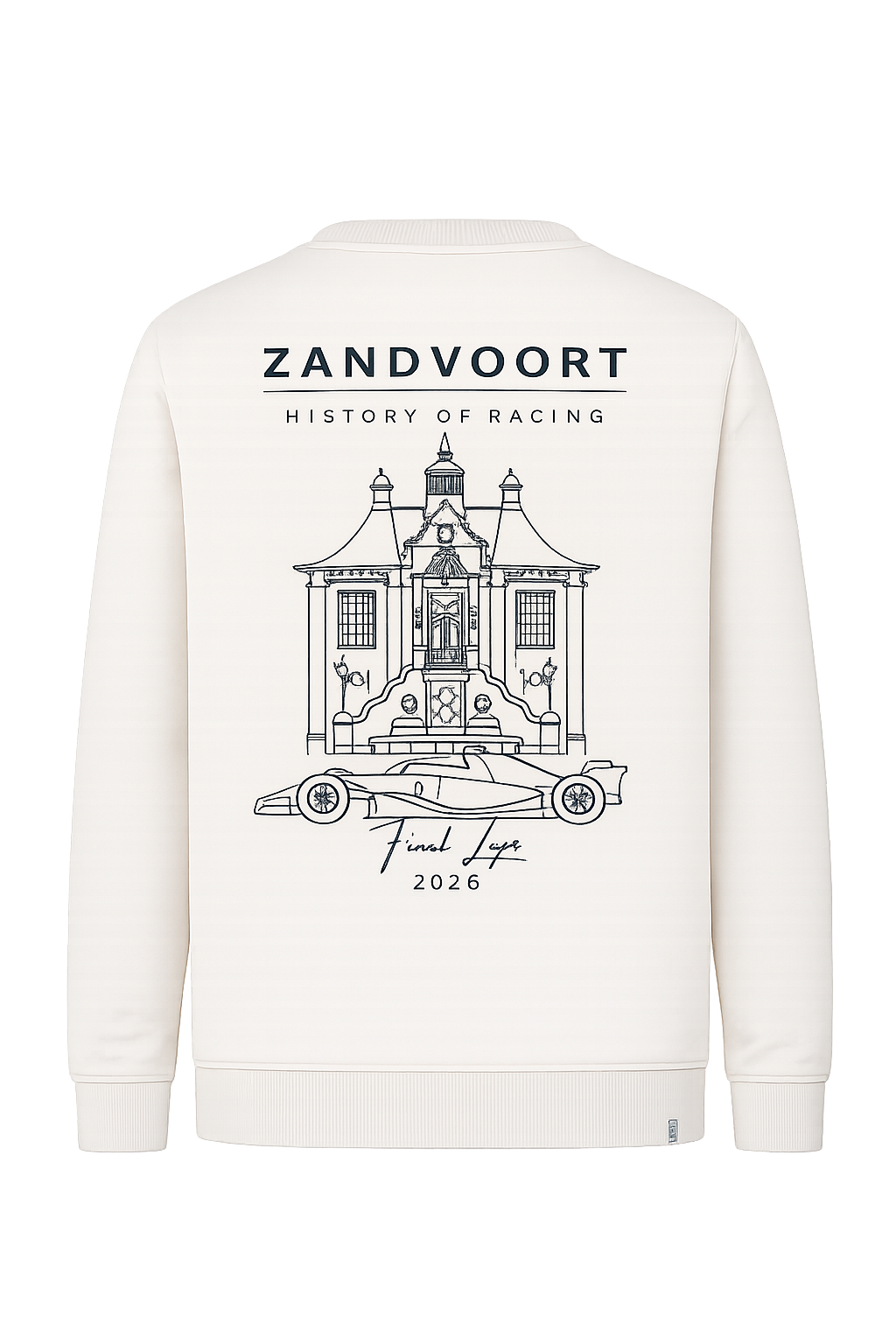Zandvoort history of Racing Sweater 2026 | Het Raadhuis Natural Raw