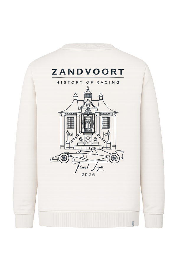 Zandvoort history of Racing Sweater 2026 | Het Raadhuis Natural Raw