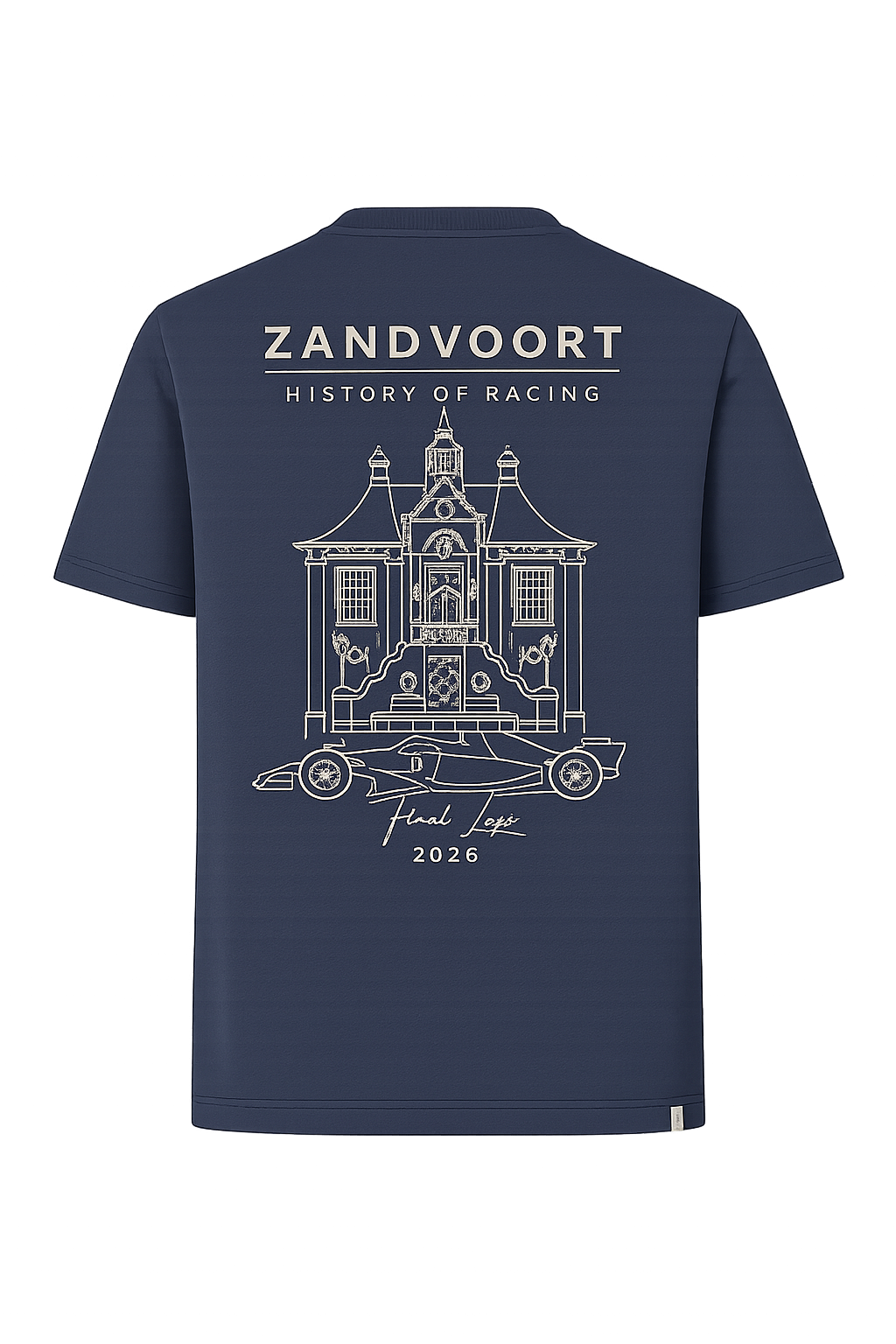 Zandvoort history of Racing T-shirt 2026 | Het Raadhuis Navy