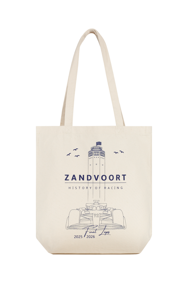 Zandvoort History Of Racing Tote Bag | Final Laps 2025