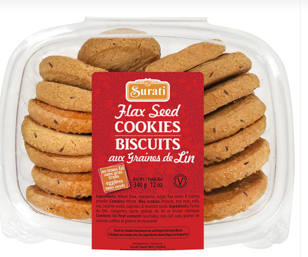 Flax Seed Cookies- 340g