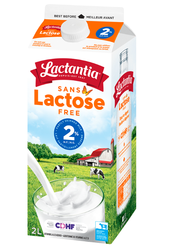 Lactantia Milk Lactose free 2%6.49 2L
