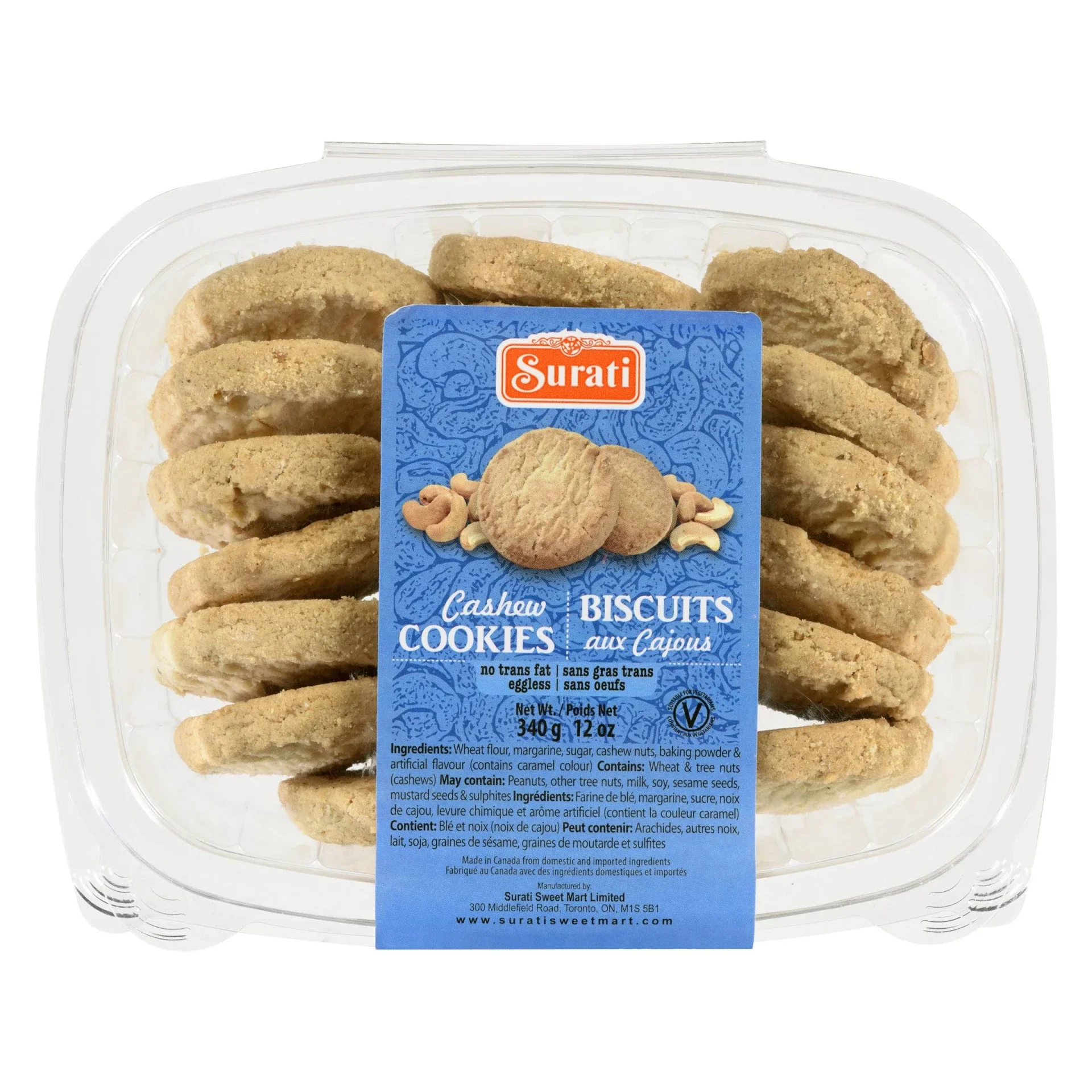 Cashew Cookies - 340g
