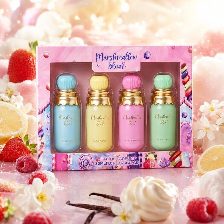marshmallow blush set van 4