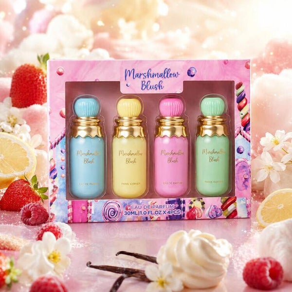 marshmallow blush set van 4
