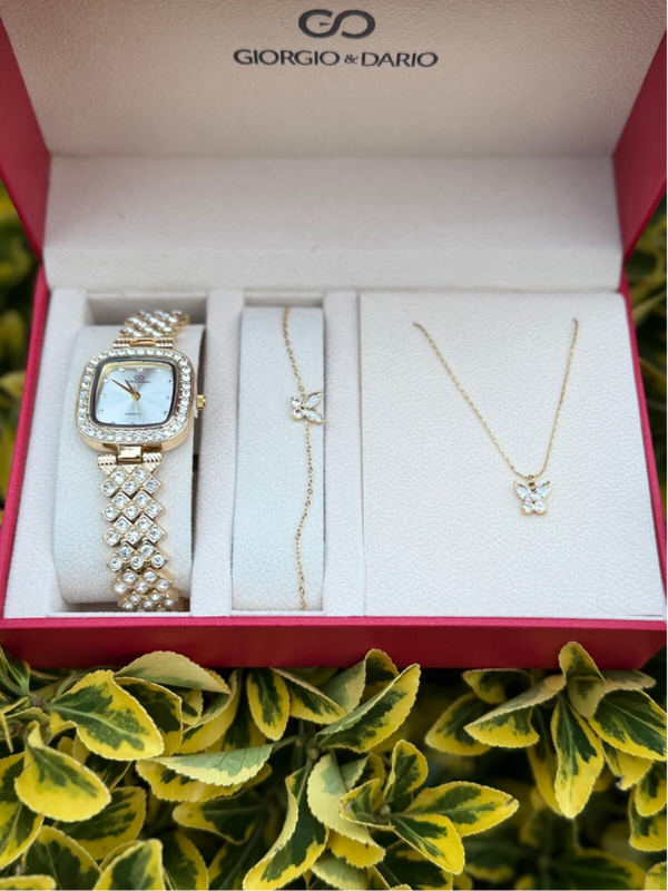 Watch set with Butterflies