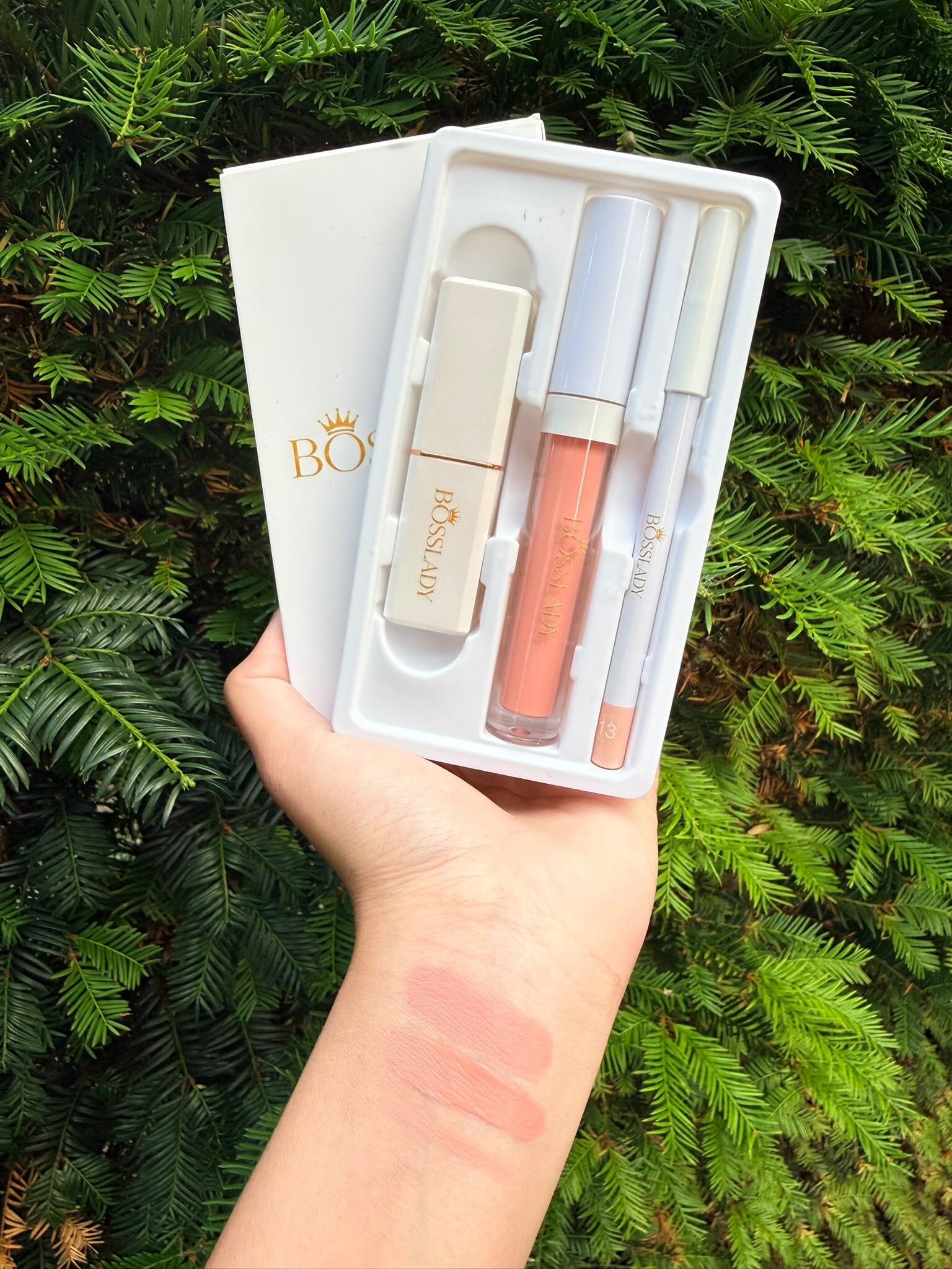 3Pcs matte lipstick set #13-BOSSLADY