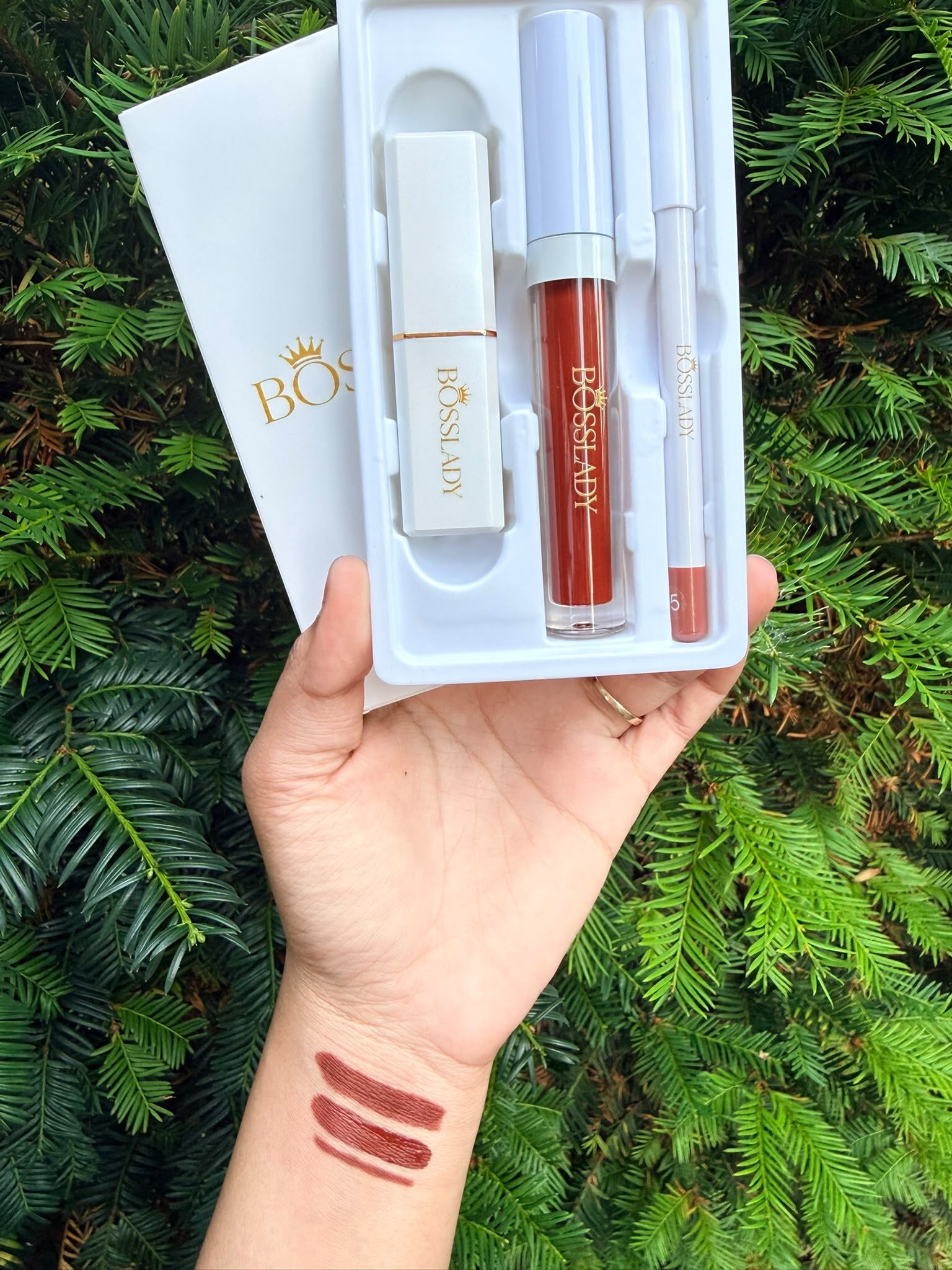 3Pcs matte lipstick set #5-BOSSLADY