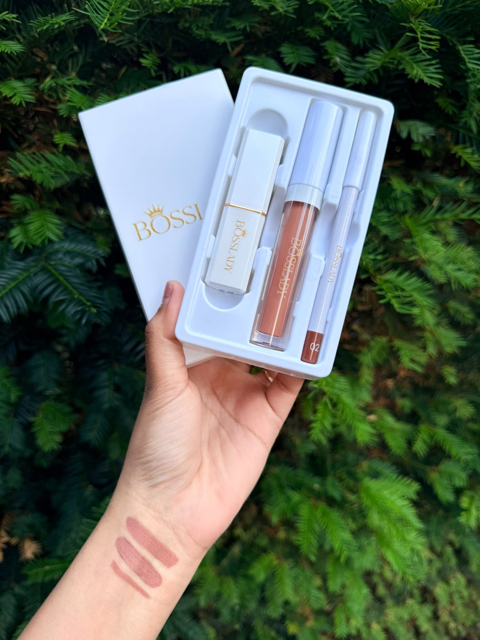 3Pcs matte lipstick set #2-BOSSLADY