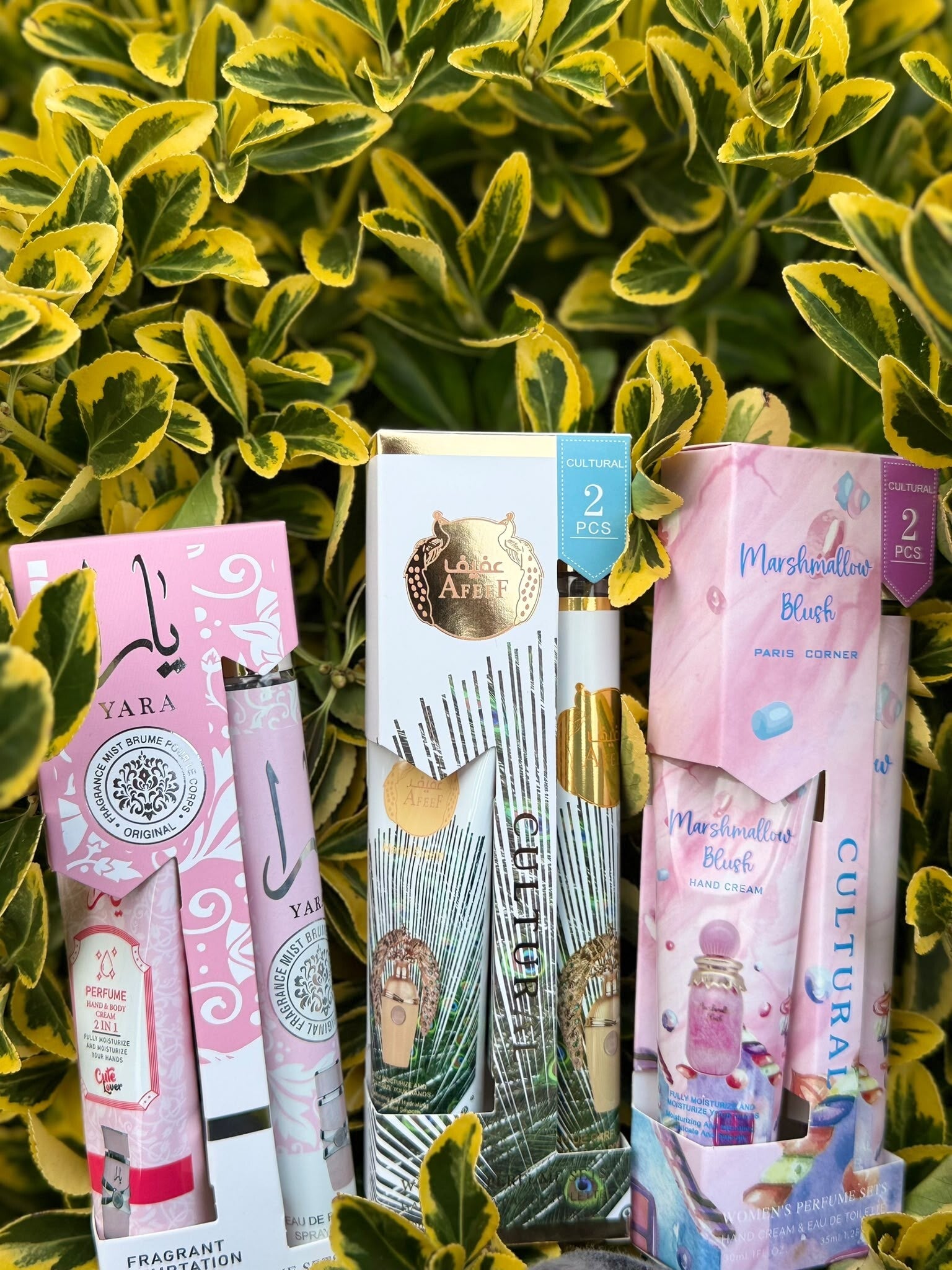 2 Pcs Set Travel parfum and Handlotion