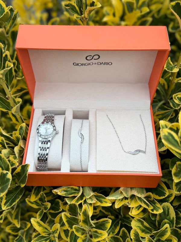 Watch Set Silver