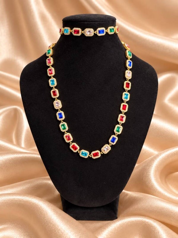 Ketting set steentjes