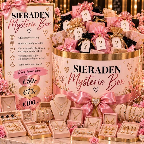 Mystery box van sieraden