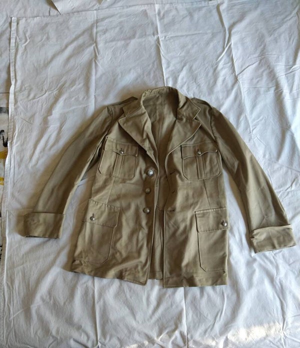Veste de la Police française coloniale, années 1950, police d'Afrique du Nord, AFN